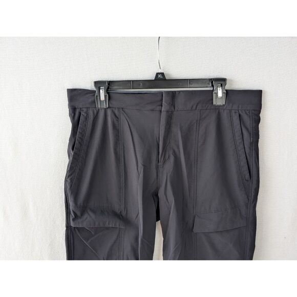 Athleta Endless High Rise Cargo Pants Black Women's Size 12 - Picture 4 of 11